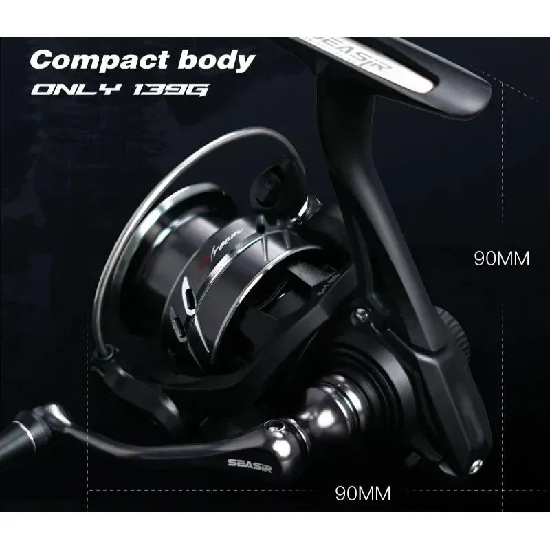 Stream 1000 Spinning Reel Carbon Drag Washers Black